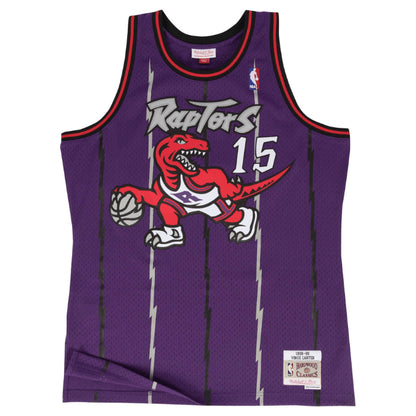 Mitchell & Ness NBA SWINGMAN ROAD JERSEY RAPTORS 1998 VINCE CARTER SMJYGS18214-TRAPURP98VCA