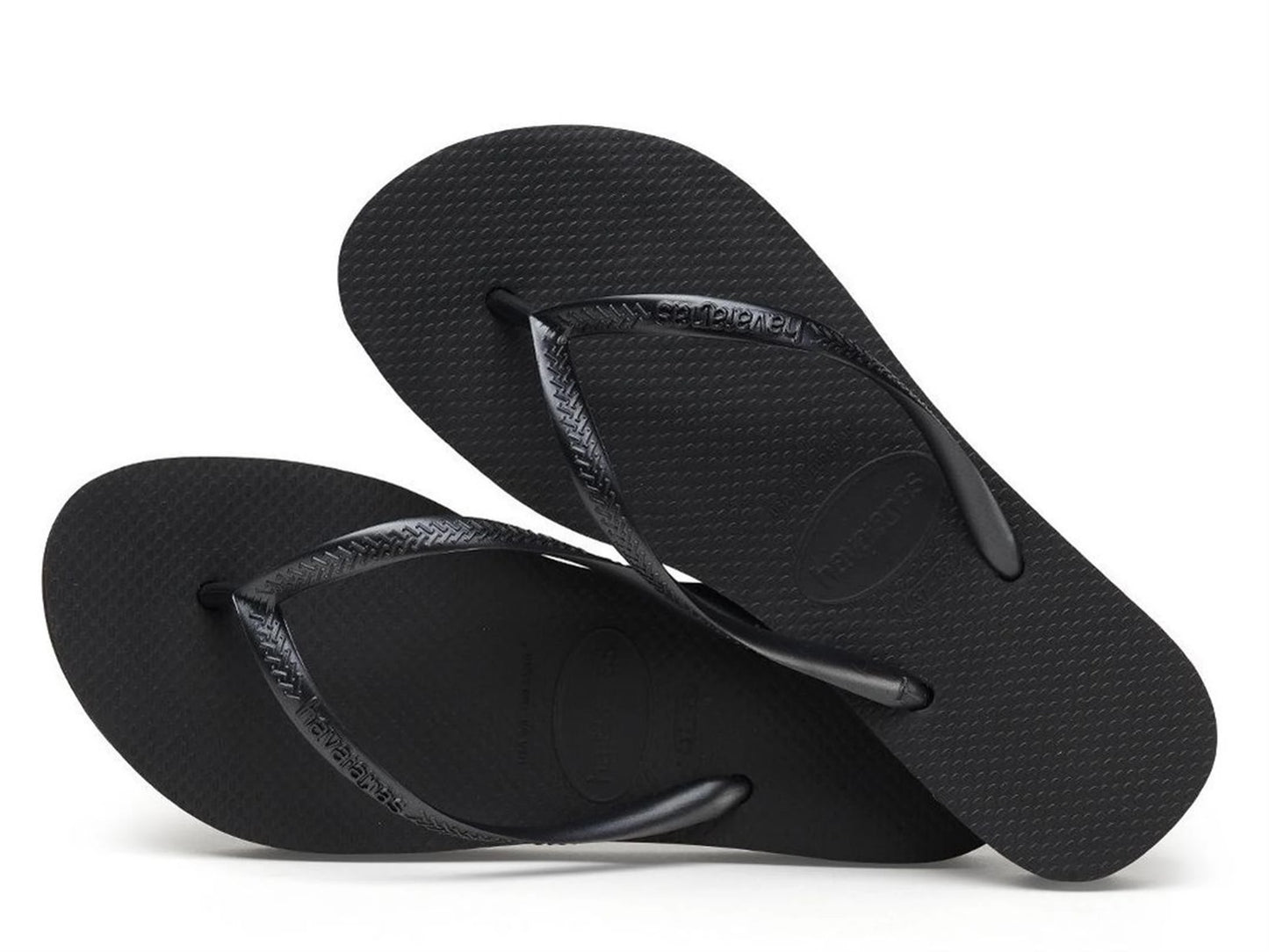 Havaianas SLIM FLATFORM BLACK  BLACK 4144537-0090