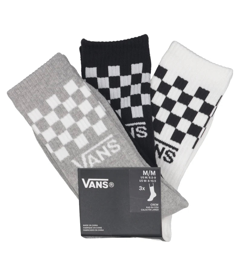 VANS Classic Check Crew CHECKERBOARD Black/White VN000QBUY281