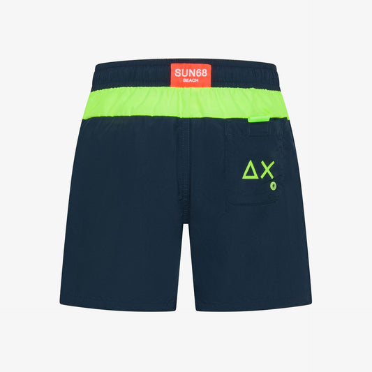 Sun68 BOY'S SWIM PANT CONTRAST ON BACK H36305-07