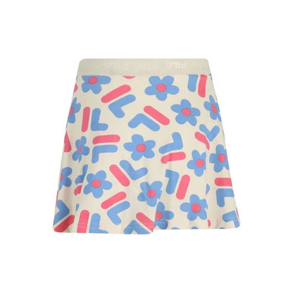 FILA LANDENSBERG AOP SKIRT INCL. SHORTS ANTIQUE WHITE F FLOWER AOP FAK0318-13296
