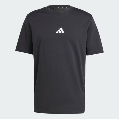 Adidas T-Shirt Essentials Small Logo Uomo Nero JE9024