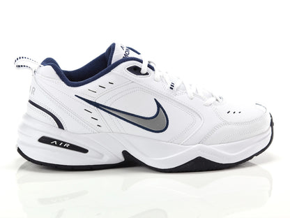 NIKE AIR MONARCH IV WHITE/METALLIC SILVER 415445-102