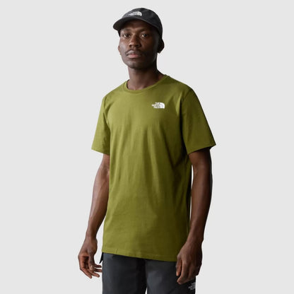 THE NORTH FACE M FOUNDATION MOUNTAIN LINES GRAPHIC TEE FOREST OLIVE NF0A8830PIB1