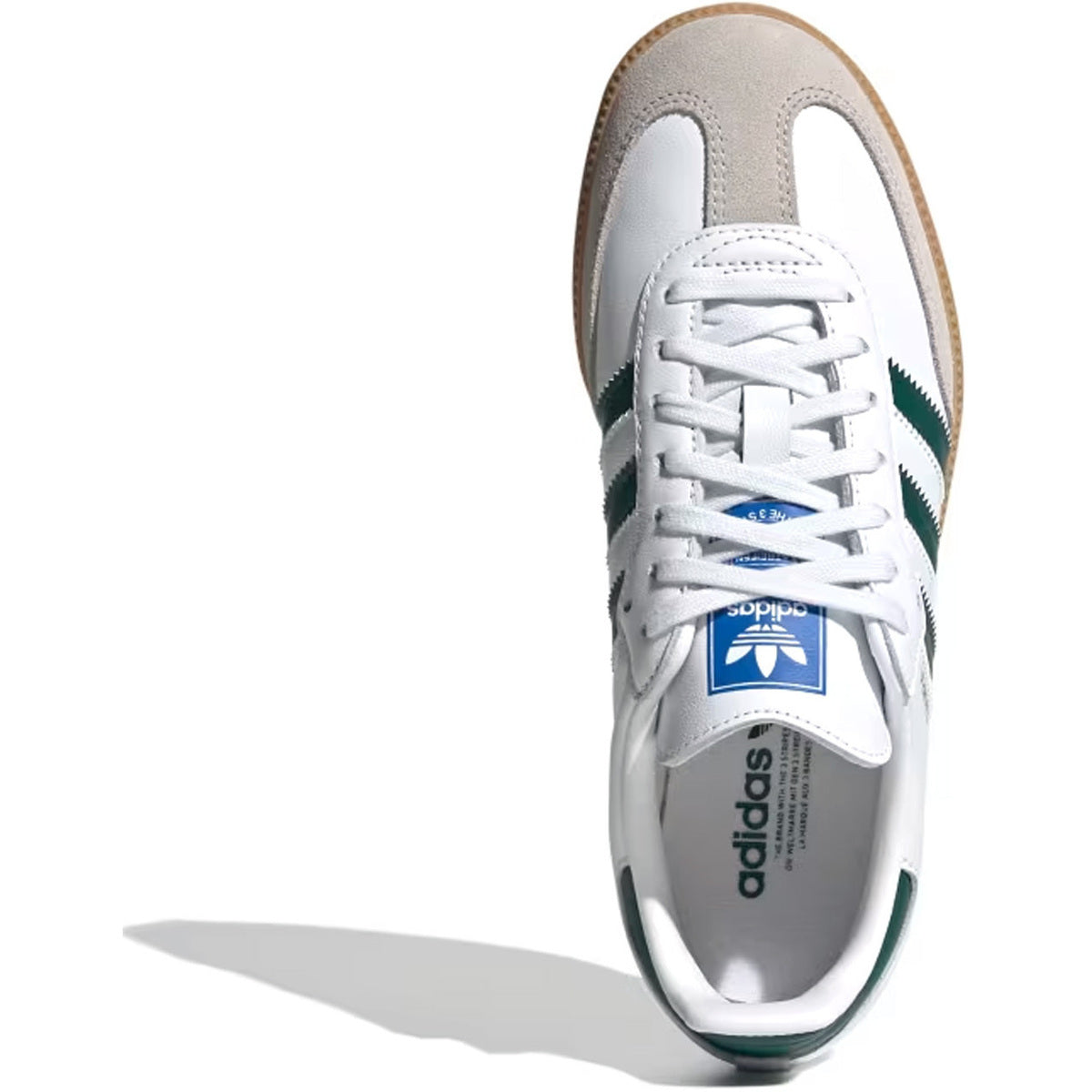 ADIDAS SAMBA OG J FTWWHT/CGREEN/GUM3 IE1331