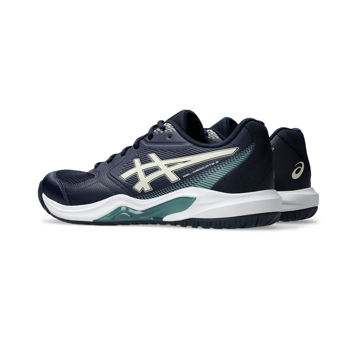 Asics Scarpe da Tennis Uomo Asics Gel-dedicate 9 (1041A543-400) – Midnight/Oatmeal 1041A543-400 – foto 3