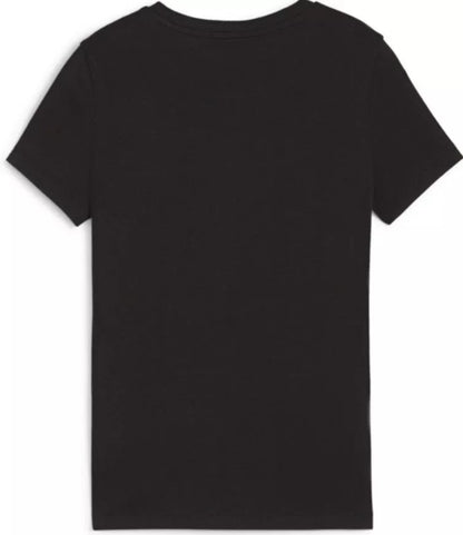 PUMA ESS+ SCRIPT TEE G BLACK 679402-01