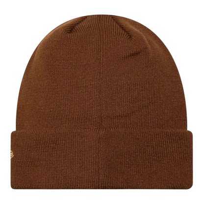 New Era Metallic Logo Beanie Berretto Invernale Unisex in Acrilico Marrone con Logo Metallizzato Taglia Unica 60915931