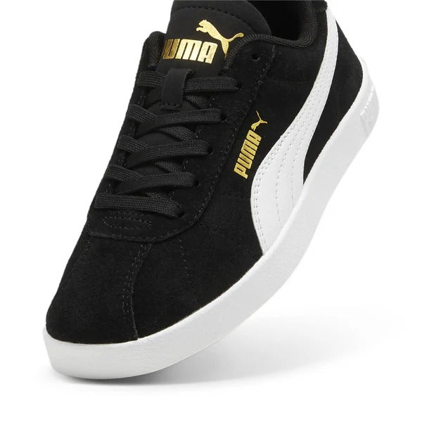 PUMA CLUB II JR PUMA BLACK-PUMA WHITE-PUMA GOLD 398886-01
