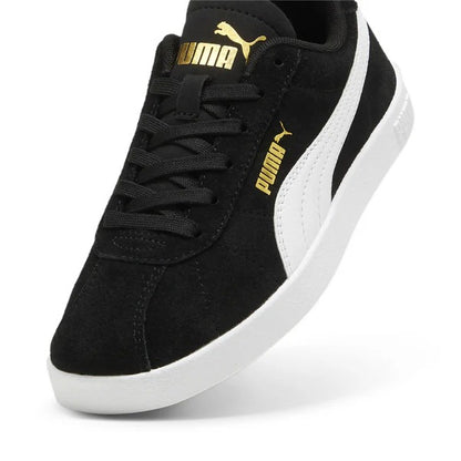 PUMA CLUB II JR PUMA BLACK-PUMA WHITE-PUMA GOLD 398886-01
