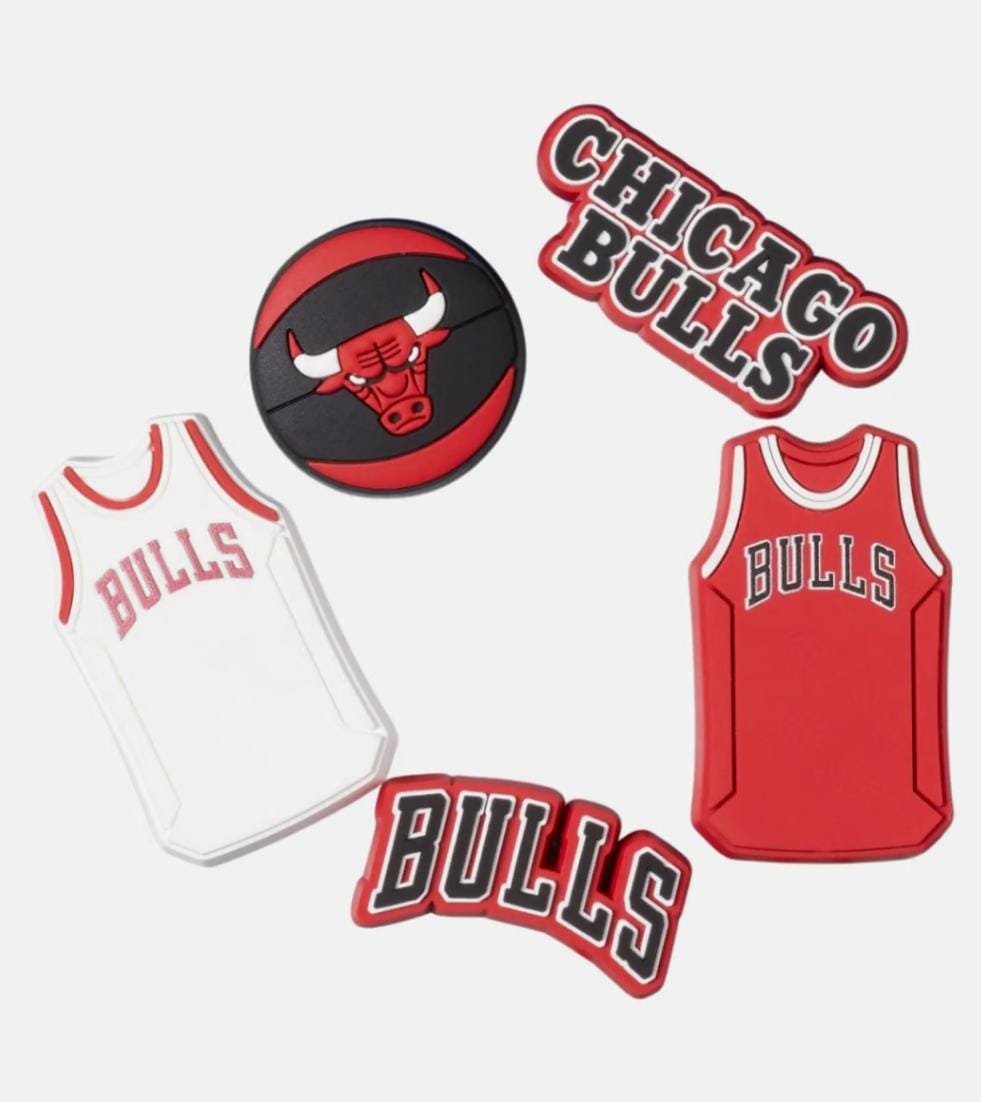 Crocs NBA Chicago Bulls 5Pck 3690-JIB-UCOL