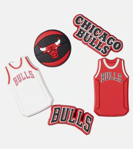 Crocs NBA Chicago Bulls 5Pck 3690-JIB-UCOL
