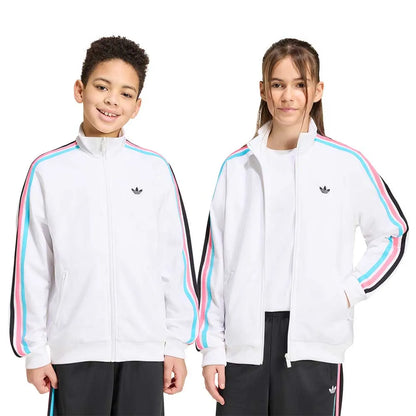 Felpa Adidas Firebird Track Top Bambino Bianca HZ6644