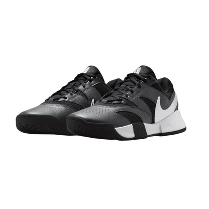 Nike Court Lite 4 HC – Scarpe da tennis unisex nero in ecopelle e mesh – FD6574-001