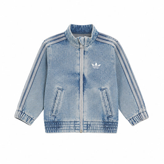 Adidas Firebird Denim Track Top Neonato Jeans