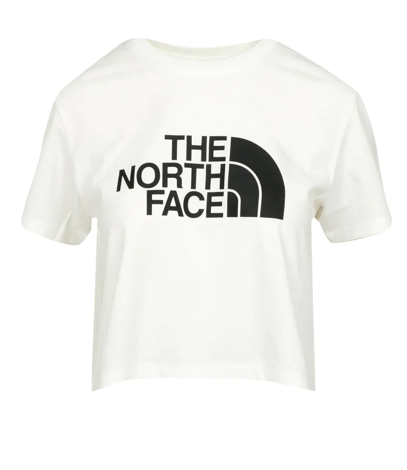 The North Face W Easy Relaxed Cropped Tee Bianco