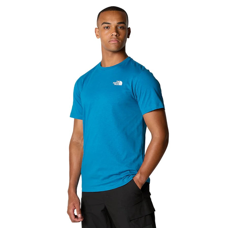 THE NORTH FACE M S/S REDBOX CELEBRATION TEE ADRIATIC BLUE NF0A87NVRBI1