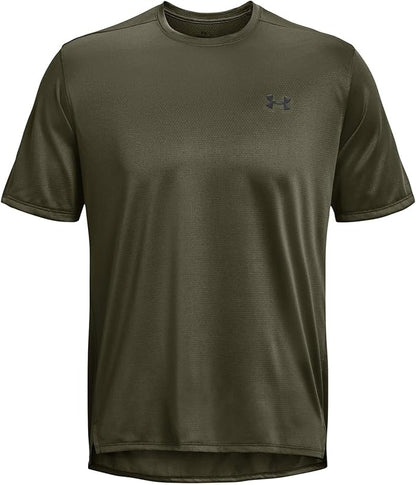 UNDER ARMOUR TECH VENT SS	MARINE OD GREEN/BLACK 1376791-390