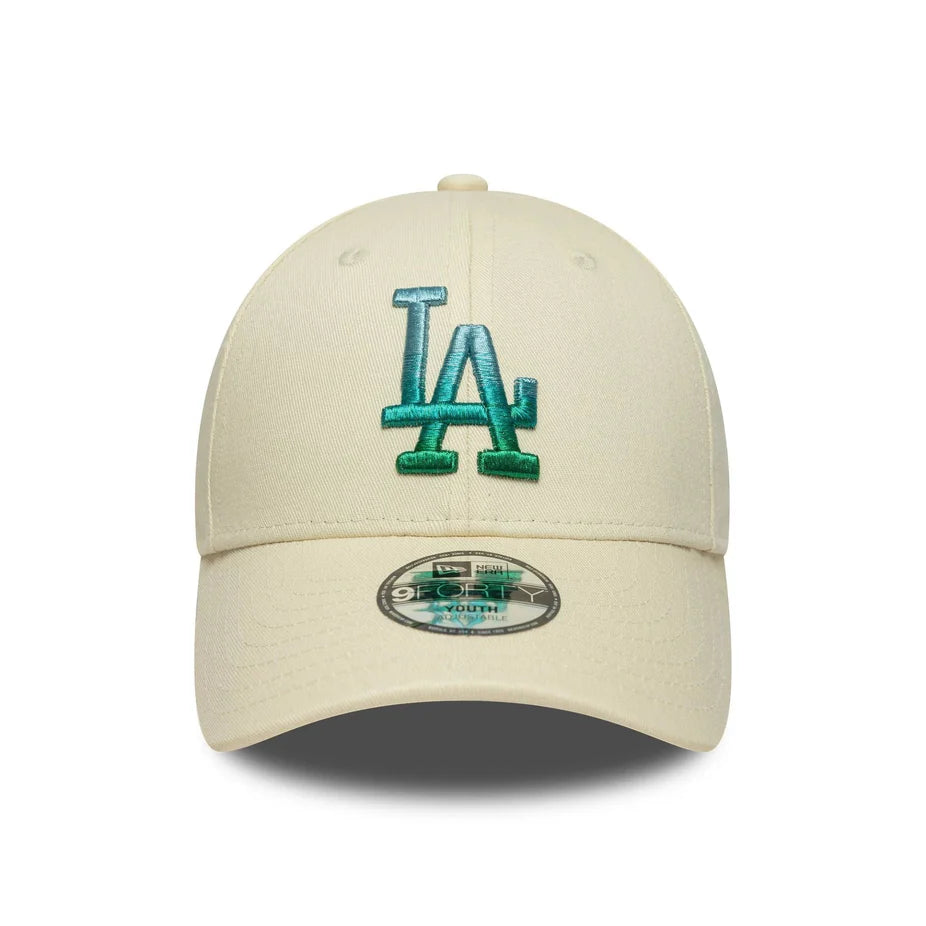NEW ERA 9FORTY LA Dodgers MLB metallic crema youth 60759067