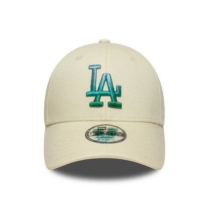 NEW ERA 9FORTY LA Dodgers MLB metallic crema youth 60759067