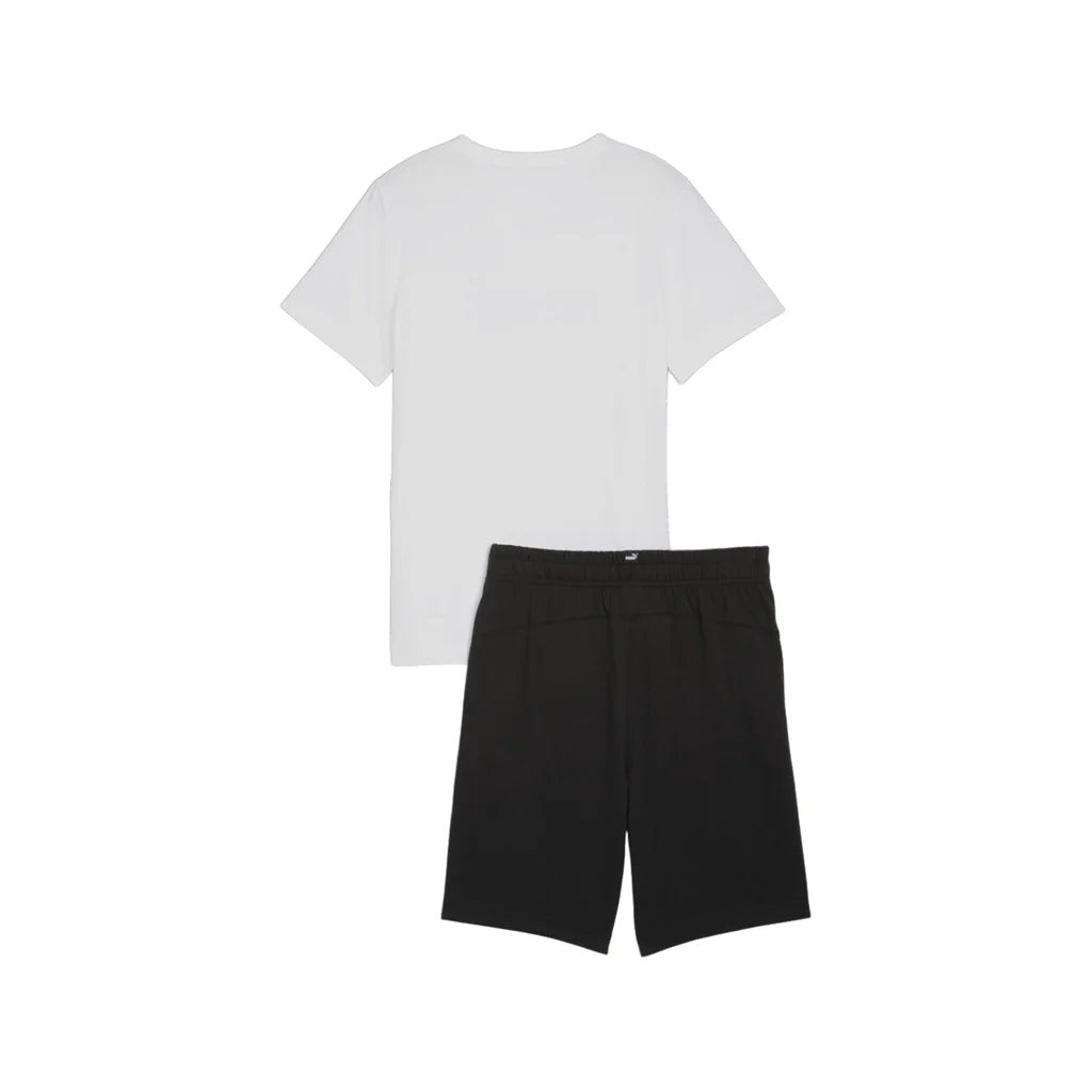 PUMA SHORT JERSEY SET B WHITE-FOR ALL TIME RED 847310-24