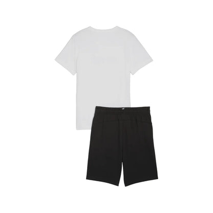 PUMA SHORT JERSEY SET B WHITE-FOR ALL TIME RED 847310-24