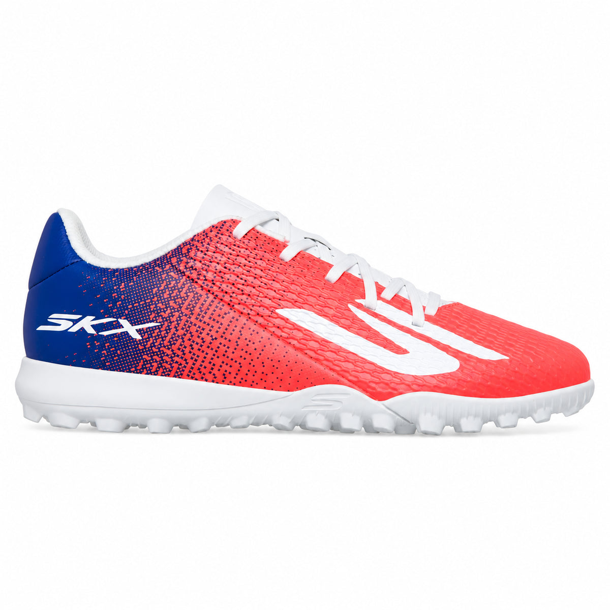 Skechers JR Youth TF – Scarpe da calcetto bambino corallo in pelle sintetica – 252165L-BBLP