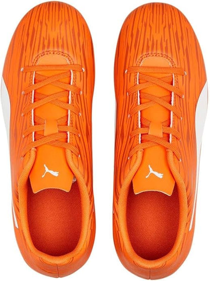 PUMA Rapido III FG/AG Jr DRAGON FIRE- WHITE-CHILI POWDER- BLACK 106576-08