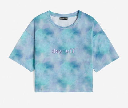 FREDDY FRE T-SHIRT MANICA CORTA PRINTED TIE DYE MULTICOLOR S4WDOT2C-MC29