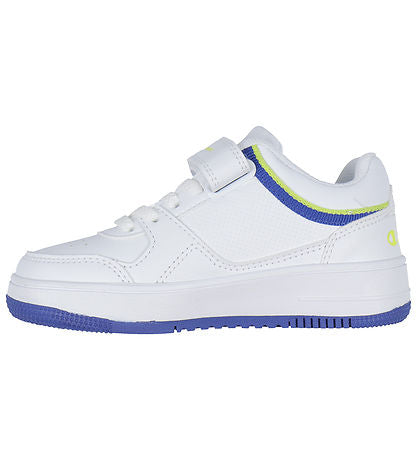 CHAMPION RD18 B PS LOW LOW CUT SHOE WHT/RBL/SYF S32406-WW017