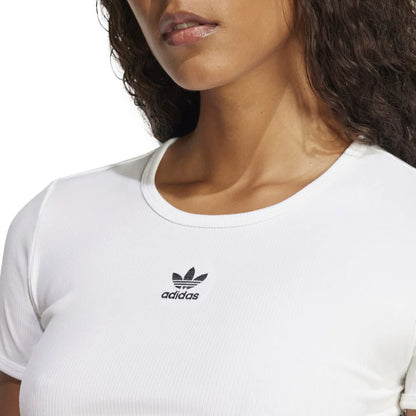 ADIDAS AOR ESS RIB TEE WHITE JC9026