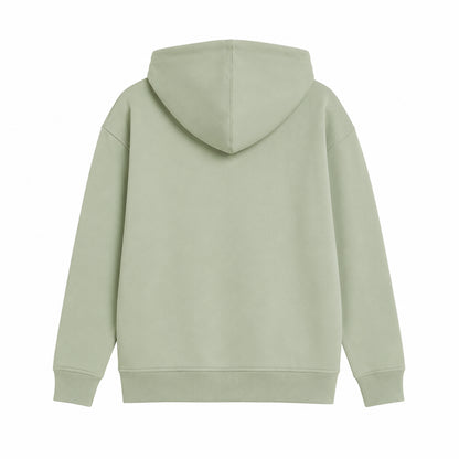 New Balance French Terry Small Logo Hoodie LAKG0056-SRV | Bambina | Silver Moss