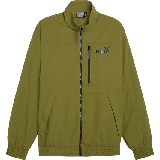 PUMA STYLE WINDBREAKER OLIVE GREEN 623685-33