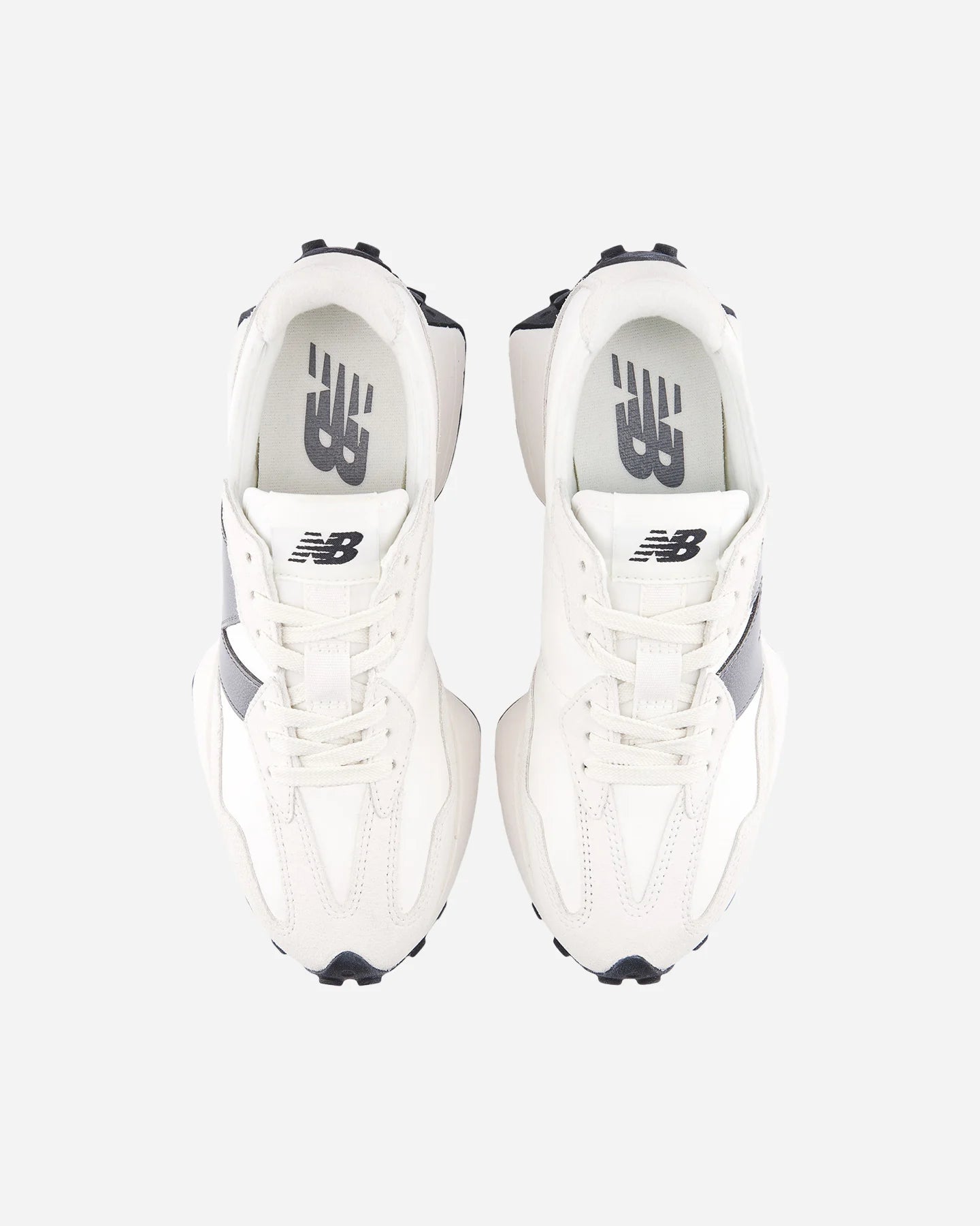 NEW BALANCE SCARPA LIFESTYLE - DONNA - SUEDE-LEATHER - SEA SALT-SILVER GREY WS327JWB