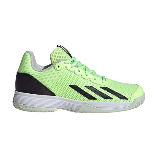 ADIDAS COURTFLASH K GREEN/BLACK/LEMON / 31 IF0455