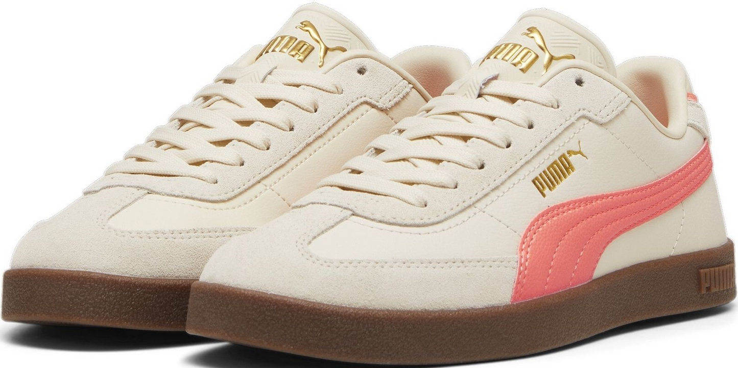 PUMA CLUB II ERA ALPINE SNOW-FLURO PEACH PES-GUM 397447-10