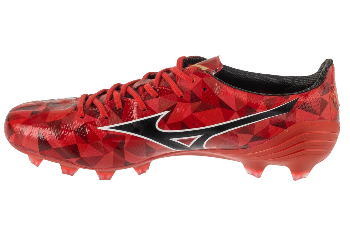 Mizuno Alpha II Elite FG Morelia Calcio Uomo Rosso