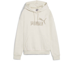 PUMA ESS+ ANIMAL HOODIE FL ALPINE SNOW 681492-87