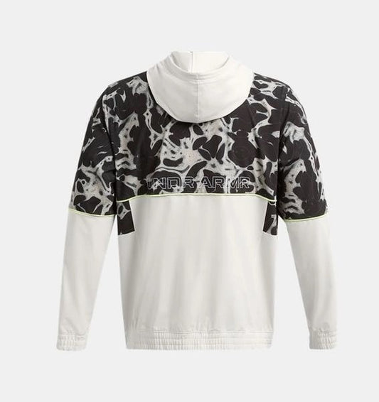 UNDER ARMOUR BASELINE PRTD WOVEN JACKET 1387573-114