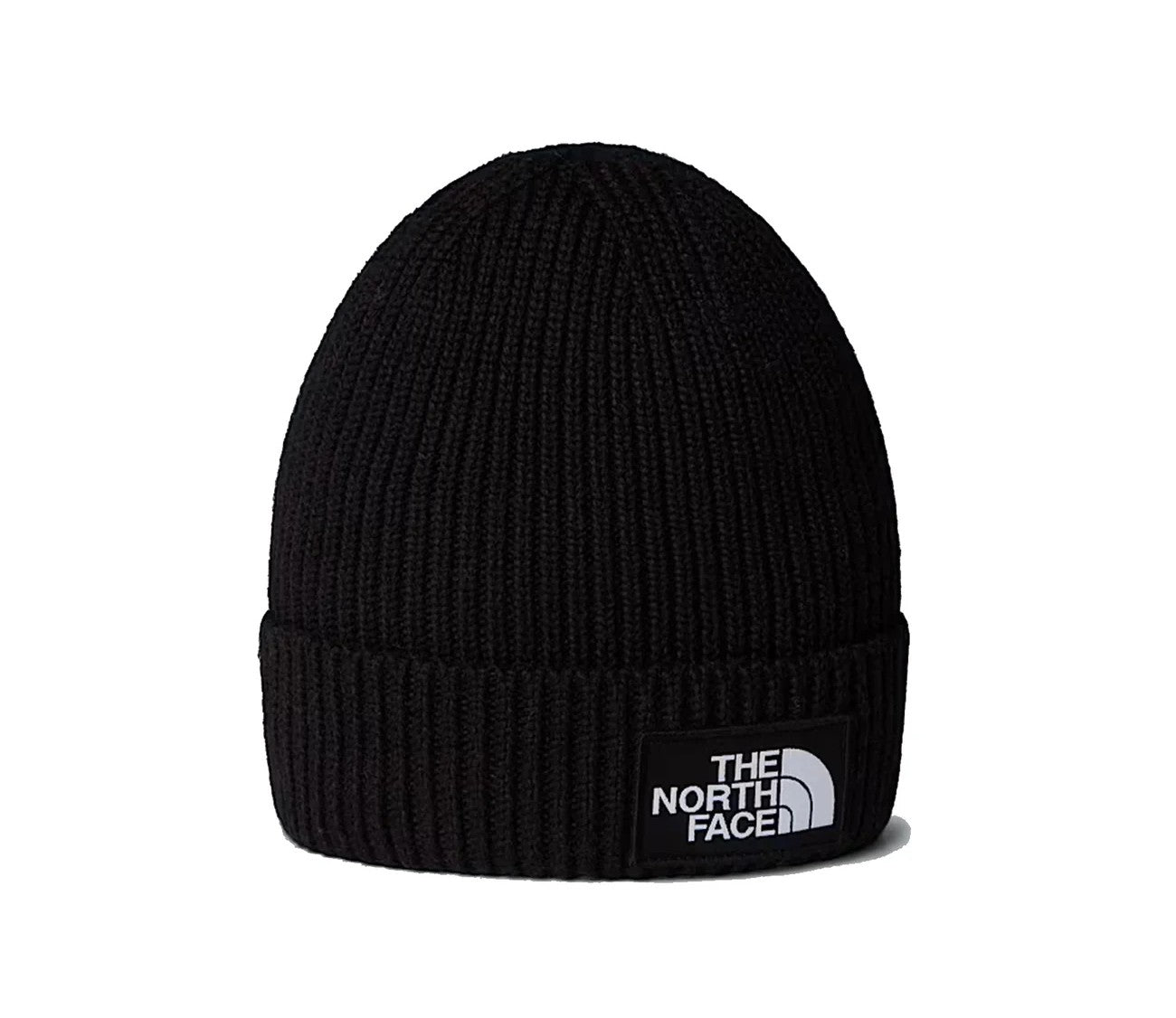 THE NORTH FACE KIDS TNF LOGO BOX CUFFED BEANIE TNF BLACK NF0A8CGUJK31