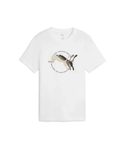 PUMA GRAPHICS TEE III B WHITE 686660-02