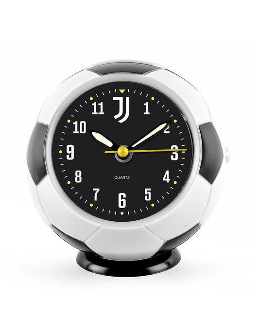 Juventus Sveglia al Quarzo Lowell Alarm & Clock JA7082JU2 – Bianco/Nero, orologio con sveglia per tifosi bianconeri, idea regalo per amanti del calcio