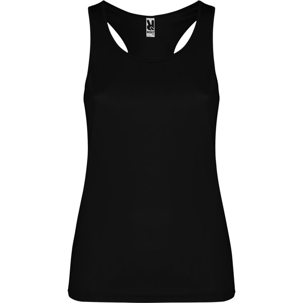 Roly Shura Canotta Tecnica Aderente Donna Nero