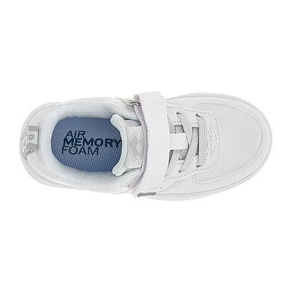 Lotto Cavaliers AMF INF S – Sneaker Bambino in Ecopelle | Bianco