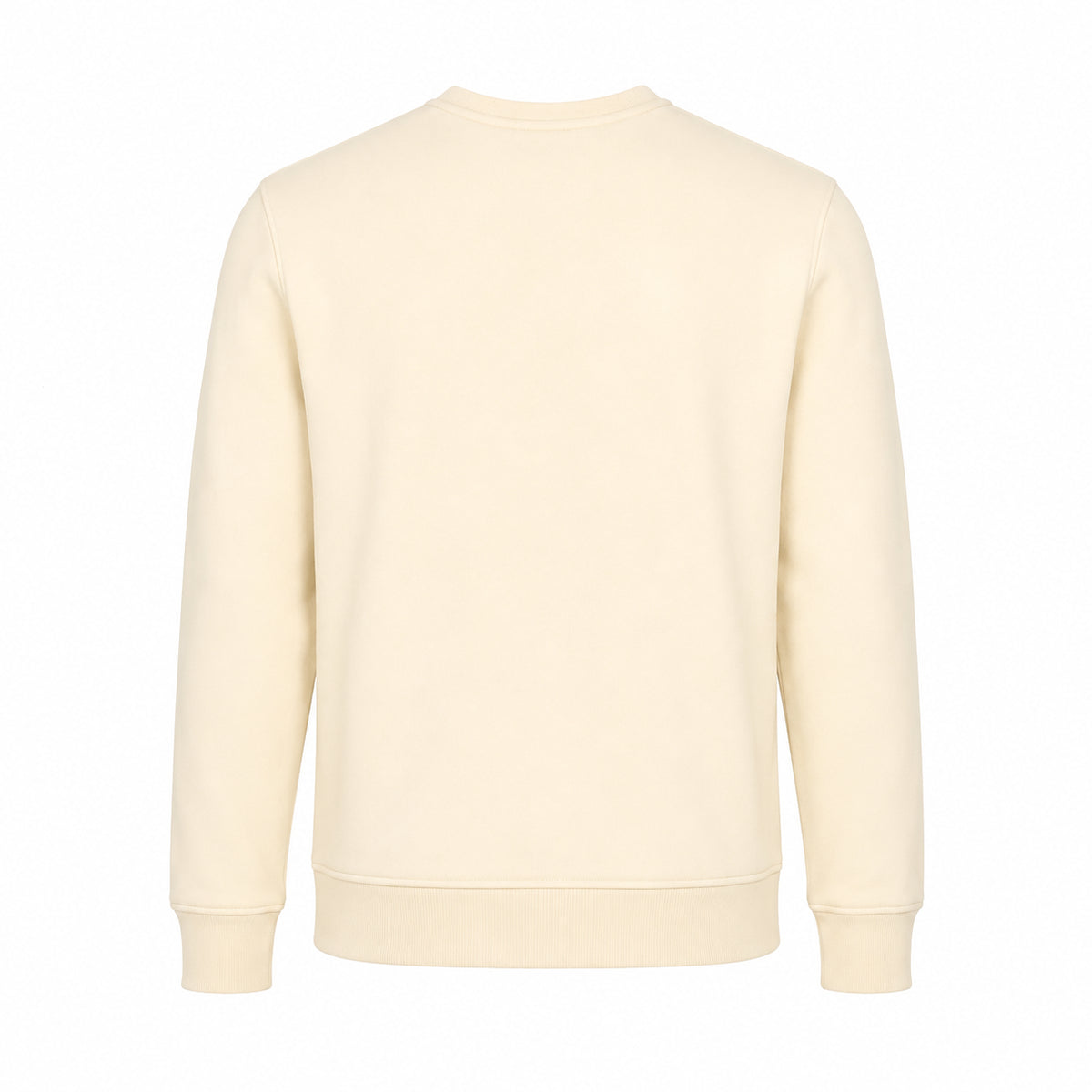 EA7 Felpa Uomo Girocollo in Cotone Panna - 7M002231-U1079 – foto 2