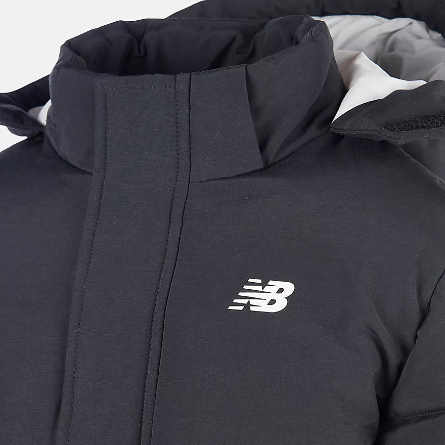 New Balance Wadded Puffa Coat Bambino Nero LAKB0287-BK