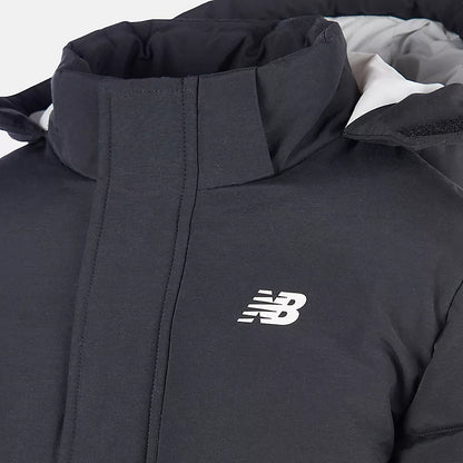 New Balance Wadded Puffa Coat Bambino Nero LAKB0287-BK