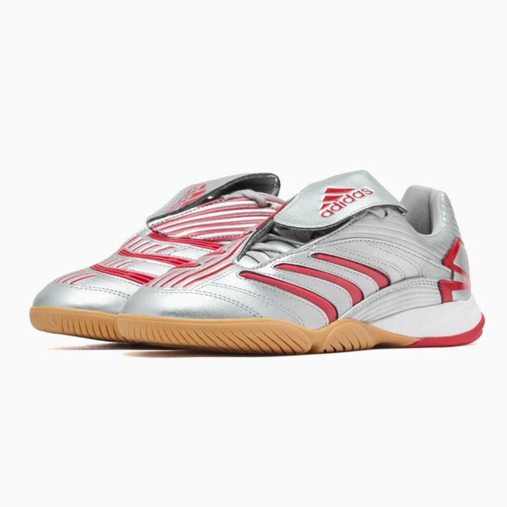 Adidas AOR Predator Sala IH6780 – Grigio, scarpe futsal unisex in ecopelle, calzature da calcetto per completare il tuo abbigliamento e look da calcio