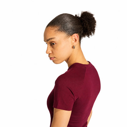 Adidas Aor Ess Slim Tee KR3593 – Borgogna