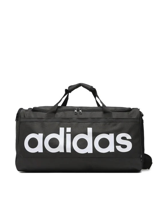 ADIDAS LINEAR DUFFEL M BLACK/WHITE HT4743